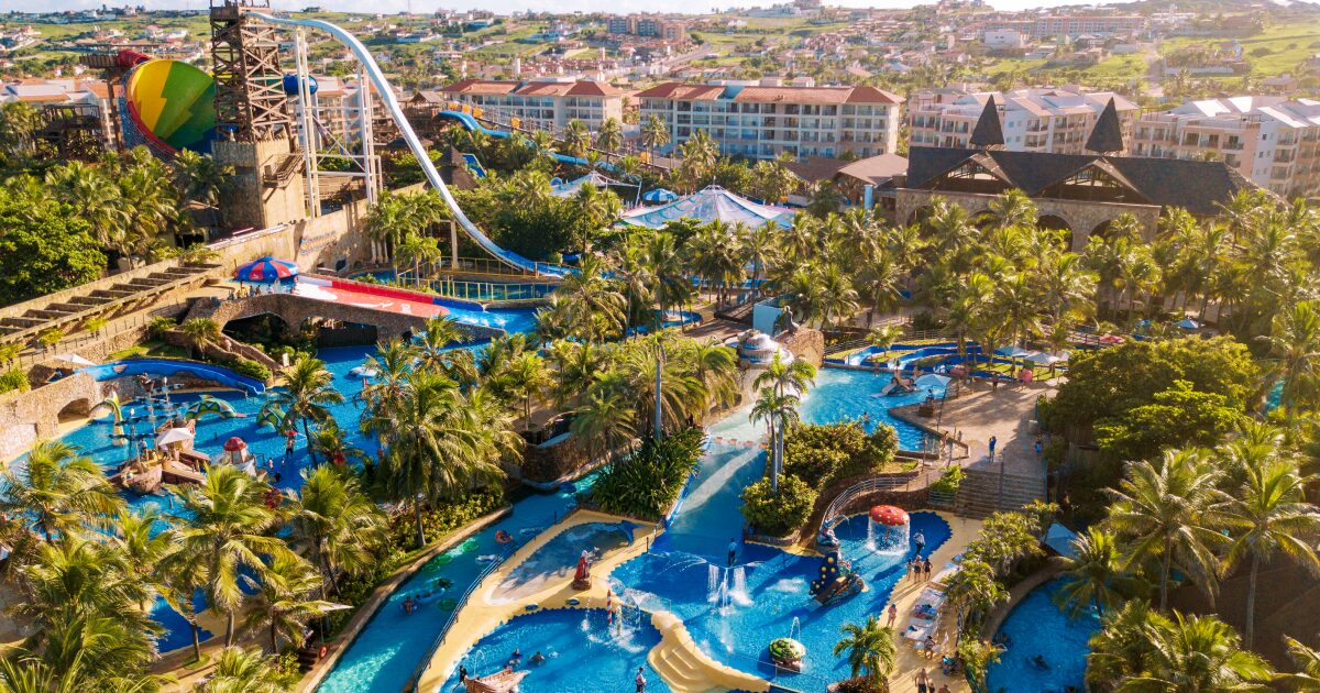 Beach Park Aqua Park aerial view